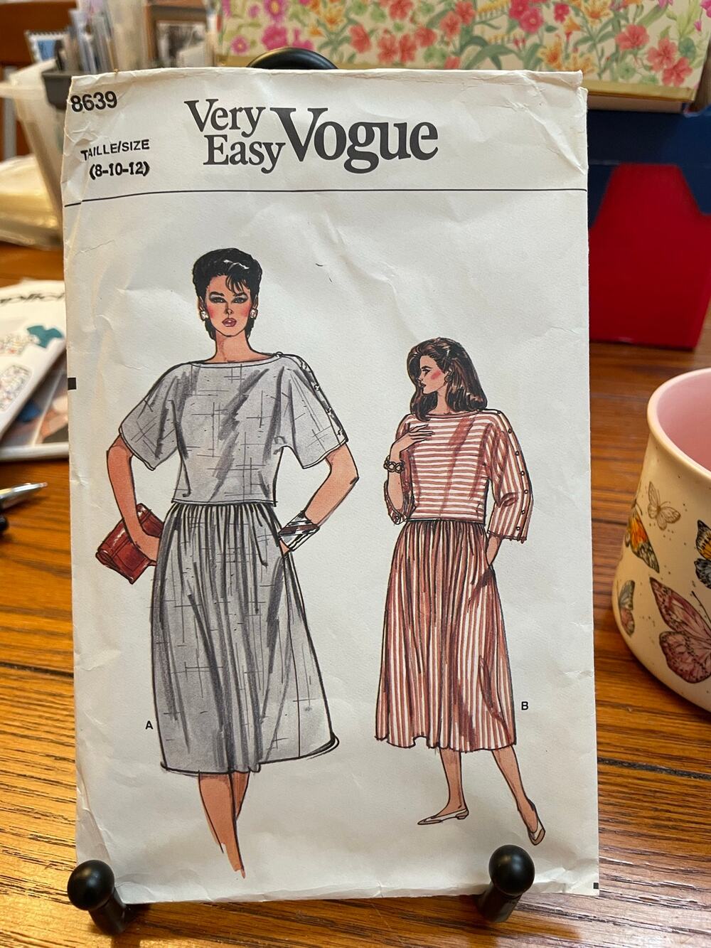 Vintage Sewing Pattern Lot of 7 Simplicity McCall’s Butterick Vogue Misses